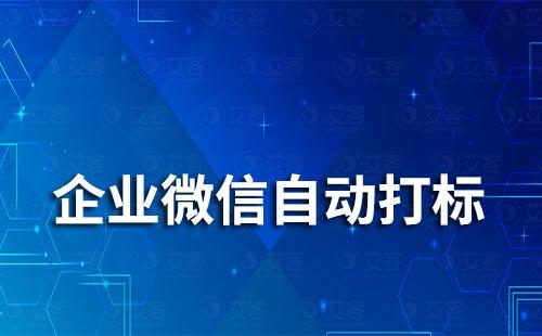 企業(yè)微信可以實(shí)現(xiàn)給客戶自動(dòng)打標(biāo)簽嗎