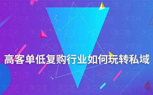 高客單、低復(fù)購行業(yè)，如何玩轉(zhuǎn)私域